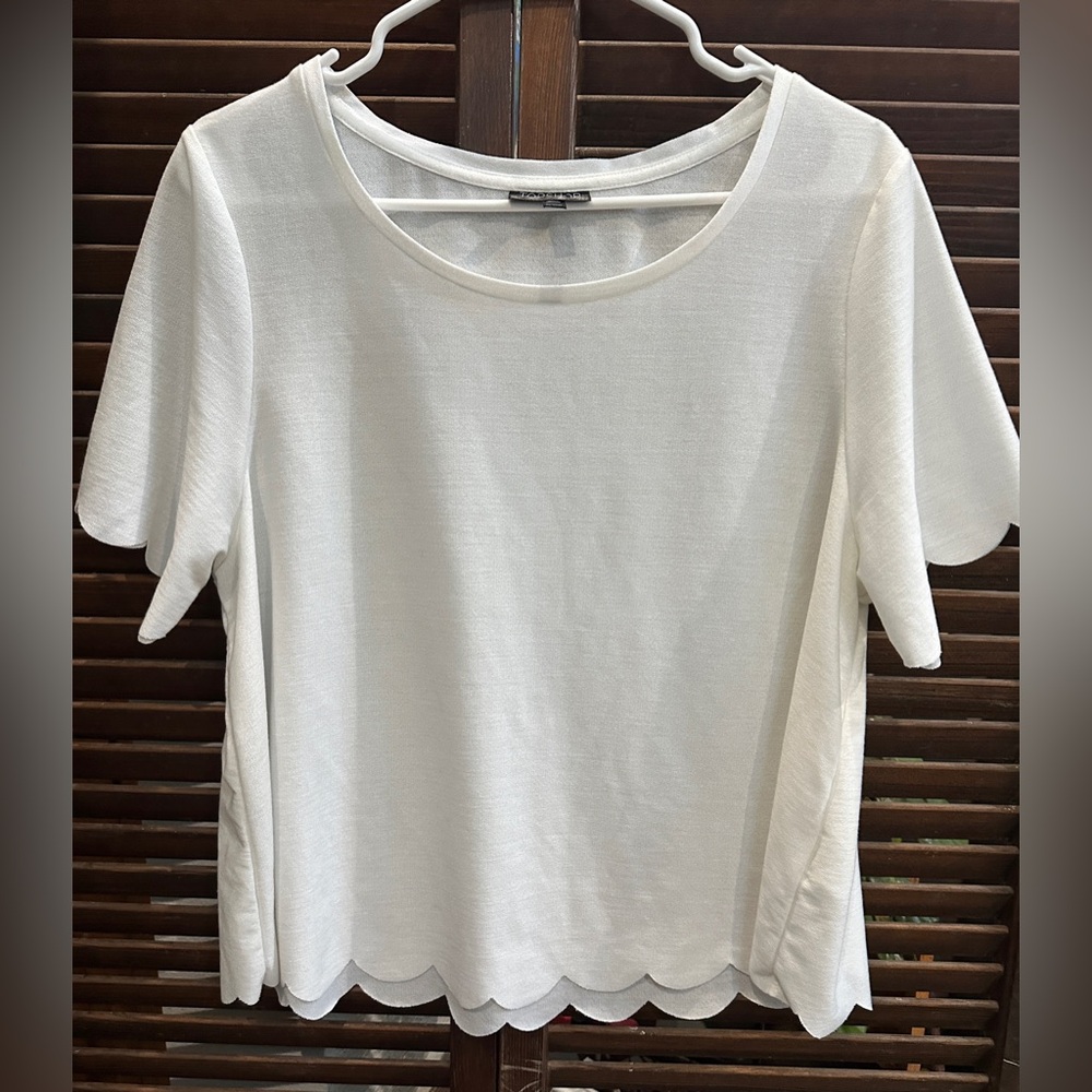 Topshop White Crop Top
